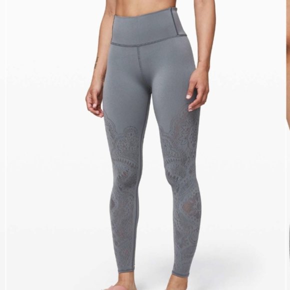 Lululemon Reveal Tight *Zen Expression Solar Grey - Picture 3 of 12